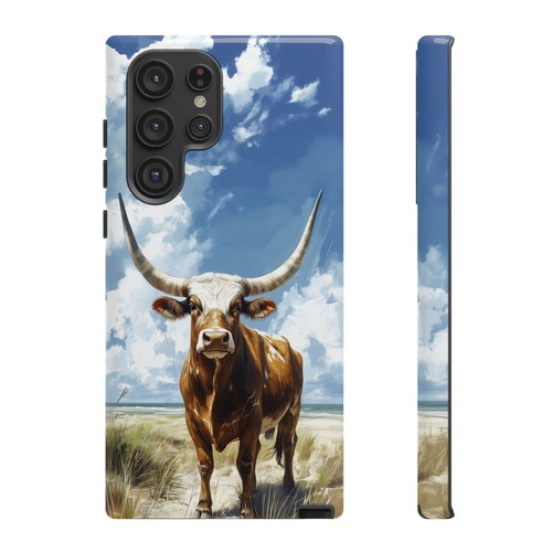 Bull Horns Blue Sky - Phone Ink Cover Case for iPhone, Galaxy, Pixel - 第 258/281 張圖片