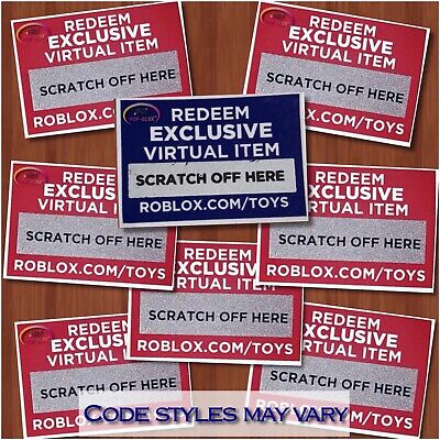 Roblox CODES ONLY Celebrity Series 1 2 3 4 5 6 7 8 9 Figures Toys Item-USPS  SHIP