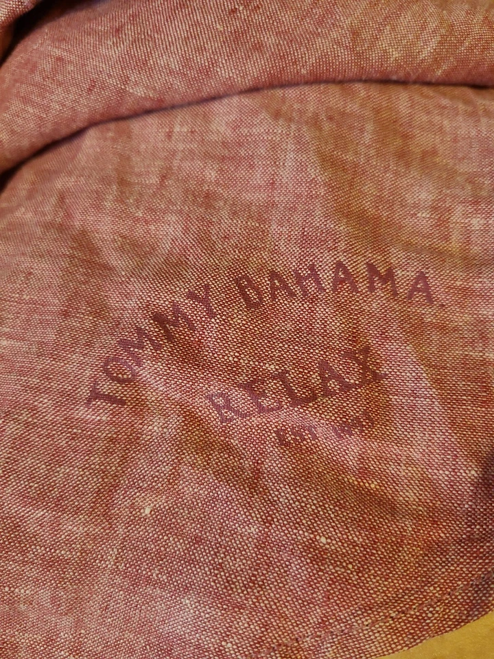 Tommy Bahama Relax Shirt 100% Linen Long Sleeve Button Front Shirt L - Image 4 of 4