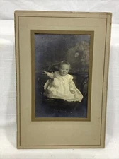 C.1900/10s Baby Patrica Gary Photo 4x6 Photo In Folder p17