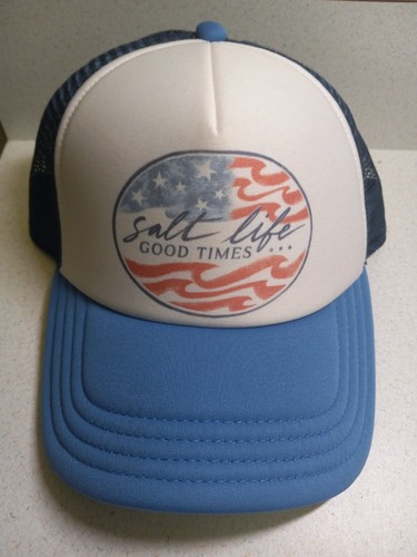 Salt Life Good Times Hat Adjustable SnapBack Mesh Cap