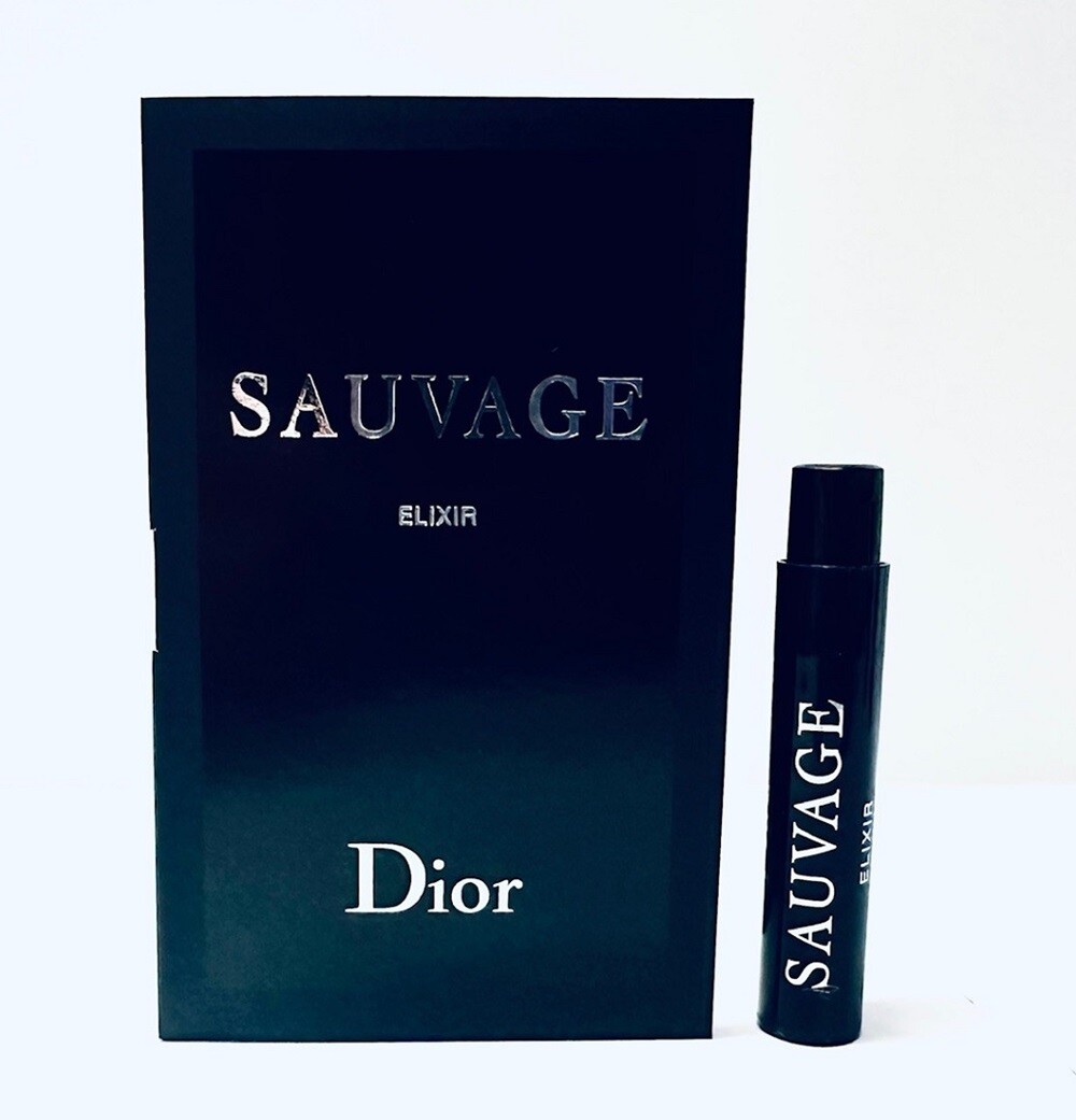 Christian Dior Sauvage Elixir Sample Vial 0.03 Oz ( 1 ml ) Parfum
