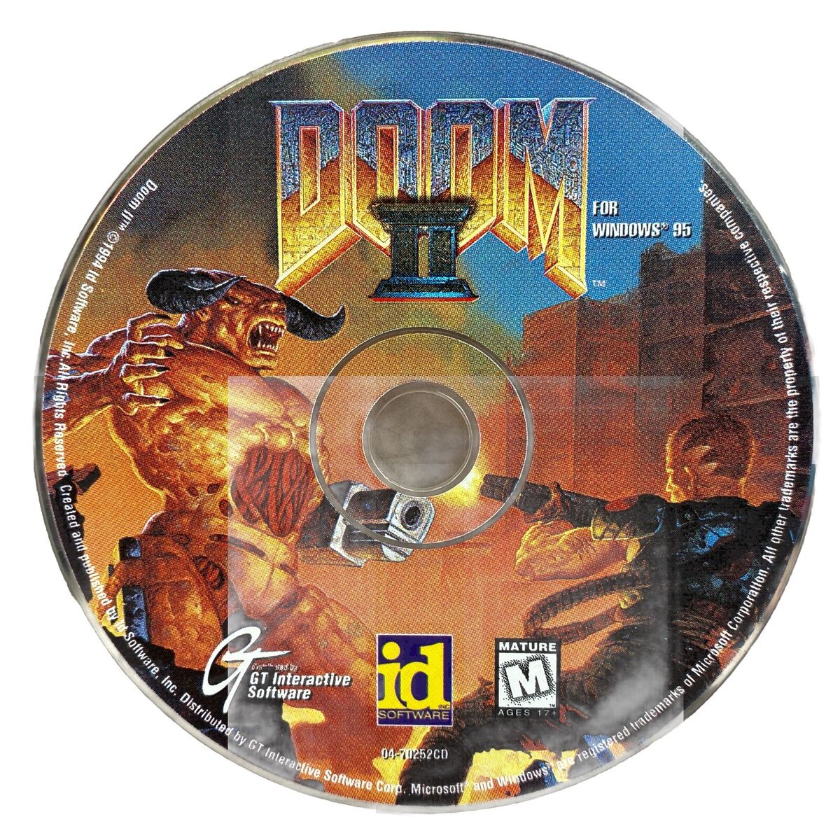 DOOM II : For PC WINDOWS 95 CD-ROM Video Game Disc Only | eBay DOOM II : For PC WINDOWS 95 CD-ROM Video Game Disc Only | eBay