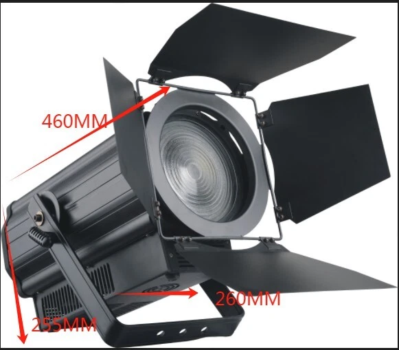 300W LED Fresnel Spotlight Electric Zoom DMX Theater Studio Concert Stage Light - Image 3 of 4