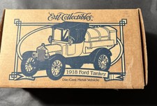 ERTL 1918 Ford Model T Runabout Tanker Total 3 Coin Bank H398 2986