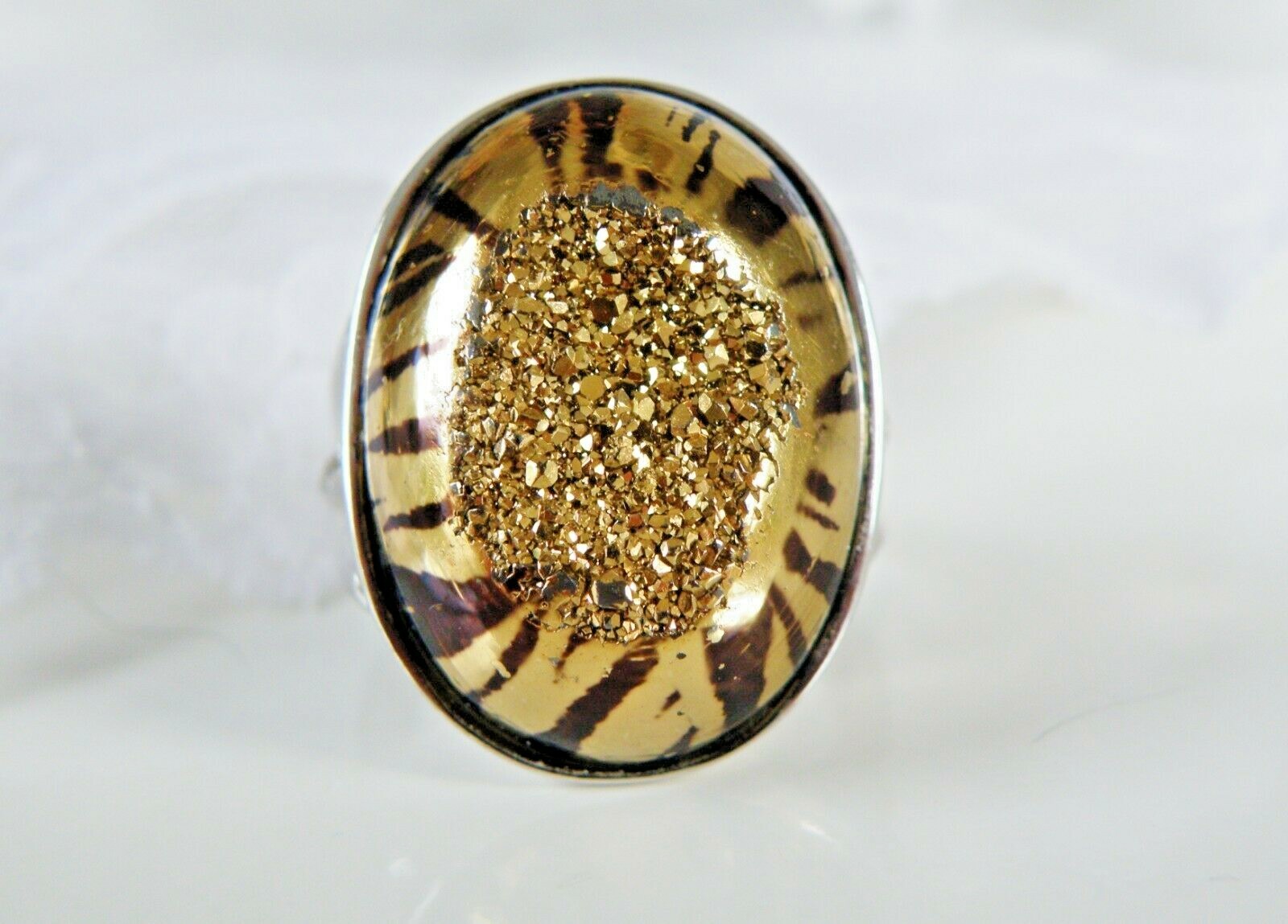 Solid Sterling Silver 925 Panther Tiger Leopard H… - image 17