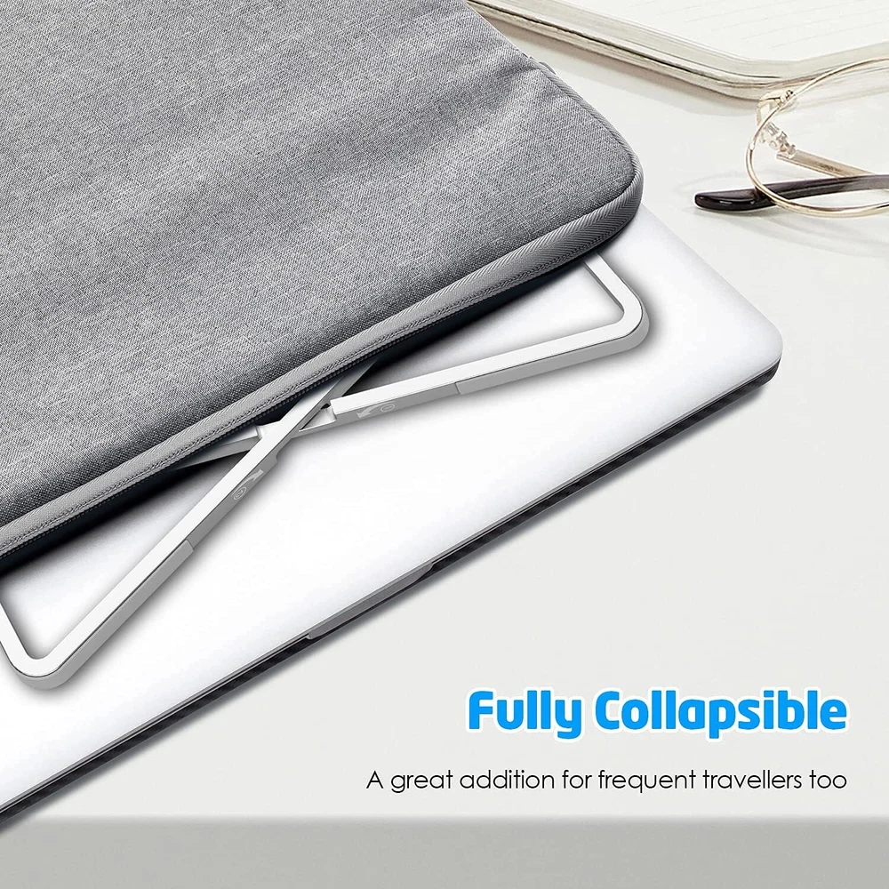 Laptop Stand for Desk Adjustable Foldable Lightweight Aluminum Laptop Holder ...