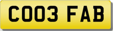 CO COO ABSOLUTELY FABULOUS!! Private Cherished Registration Number Plate
