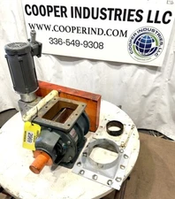 ITEM 2969: 8” x 6” BUHLER ROTARY AIRLOCK CARBON STEEL USED