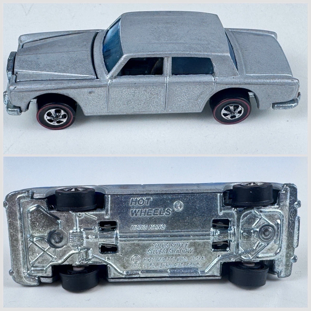 Hot Wheels Rolls-Royce 1969 Vehicle Year Vintage Manufacture