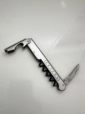 Vintage Image ARTESA WINERY Stainless Deluc Style Waiters Corkscrew Wine Opener