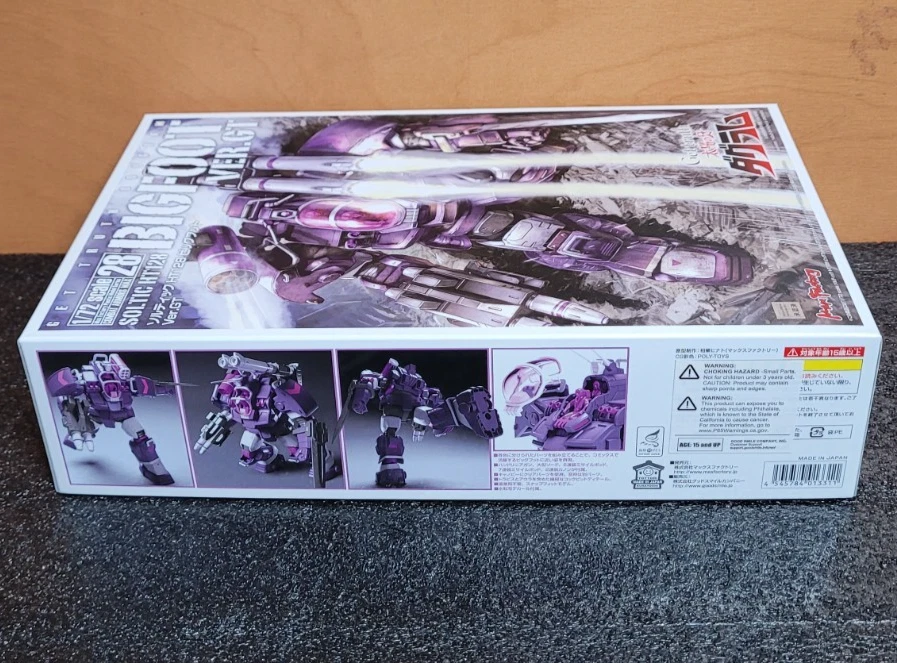 Max Factory  Soltic HT128 Bigfoot Ver.GT Get Truth Dougram model kit - Image 2 of 4