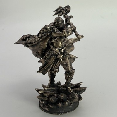 Bronze DnD Miniature Ice Barbarian