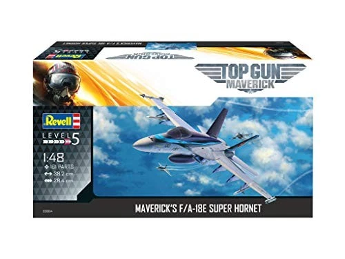 Revell 03864 F/A-18E - Modellino di aereo modello super Hornet del film Top Gun - Immagine 2 di 4