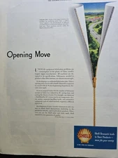 1951 Shell Oil Research Talon Inc. Zipper vintage ad