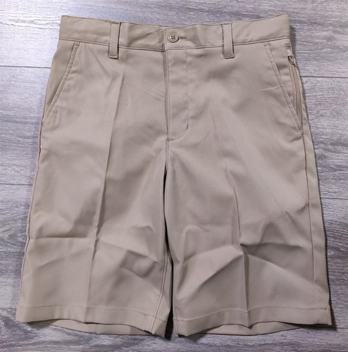 Lands End Shorts Boys Size 14 Beige Bottoms Active Chino School Uniform Kids