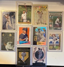 DEREK JETER /10 CARD LOT/LOADED /VARIATIONS, INSERT, FOIL /Topps, Fleer/NICE LOT