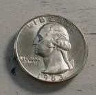 1963-D BU Silver Washington Quarter #1