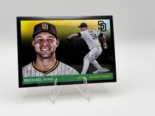 2025 Topps Chrome Platinum Baseball - Michael King 103 - /10 - San Diego Padres