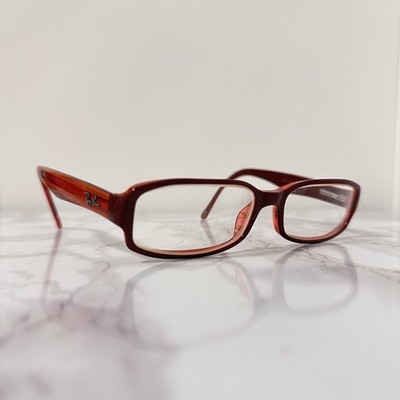 Ray-Ban RB5179 2424 Eyeglasses Red Rectangular Frames 53-16-140 FRAMES ONLY