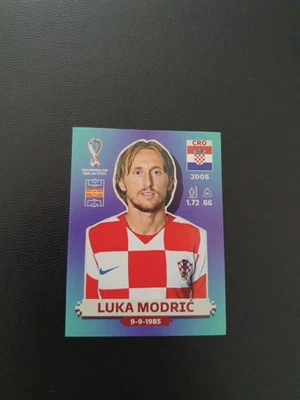 WM Luka Modric Panini Sticker World Cup Kroatien Croatia Weltmeisterschaft Goat - Bild 1 von 2