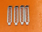 ⭐️⭐️⭐️⭐️⭐️ *Set of 4* Desktop Lenovo Low Profile 3" Vented PCI Blank Slot Cover