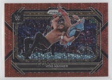 2023 Panini Prizm WWE Under Card Red Prizm 4/99 Von Wagner #13 5l1