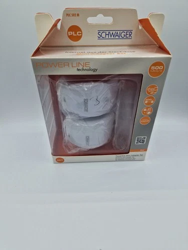 Schwaiger PLC502M Powerline Mini Adapter Set 