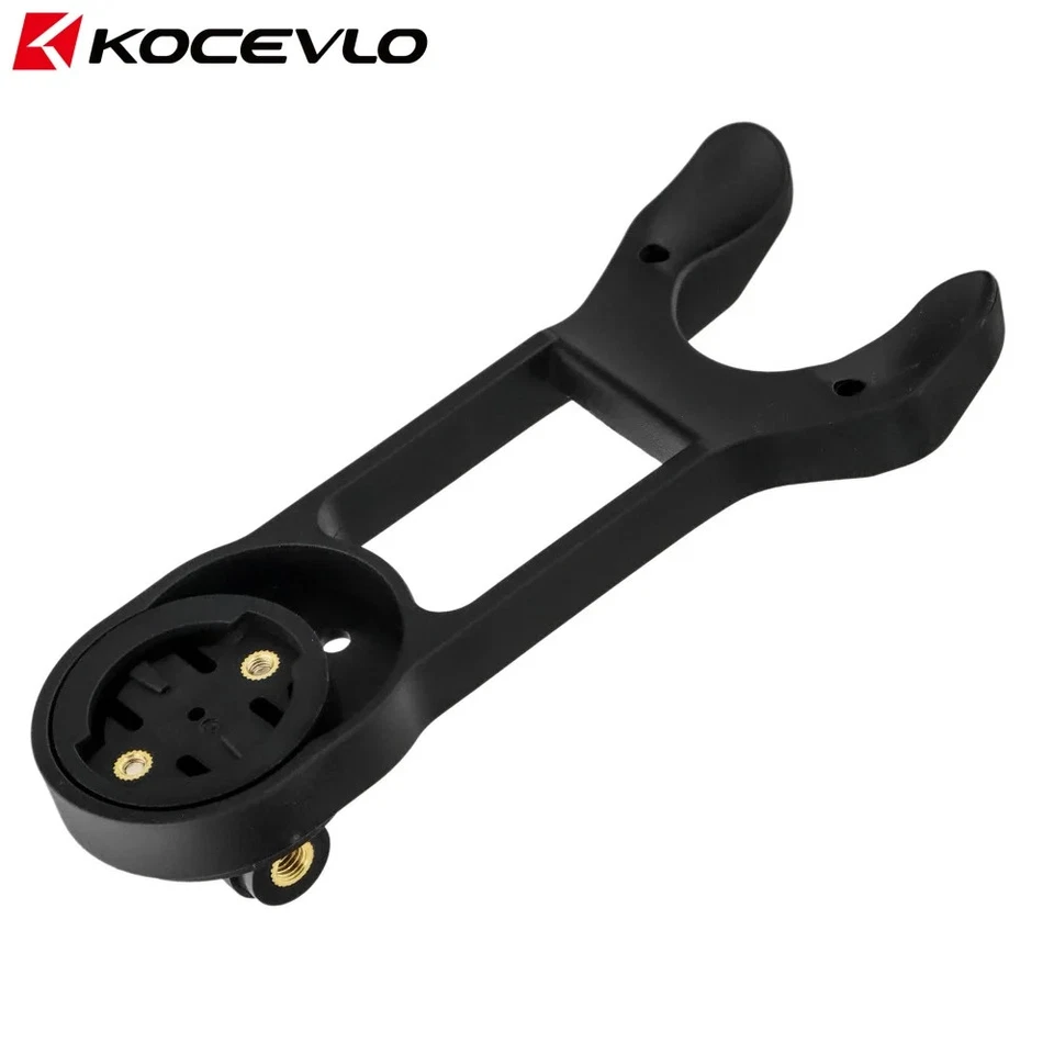 Integrated Handlebar Computer Mount Stopwatch for Garmin Bryton Cateye GoPro - Image 4 of 4