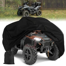 ATV Cover,Large ATV Cover XL 2-UP 4 Wheeler Quad Waterproof Outdoor Full Protect
