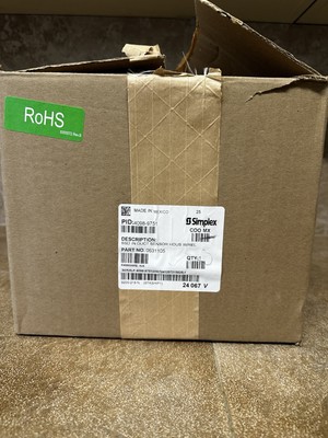 NEW SIMPLEX 4098-9751 SSD IN-DUCT SENSOR HOUSE W/ REL 0631105 - (50 Available)