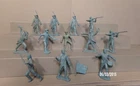 Marx Revolutionary War Playset Colonial Soldiers Lot 10 Original