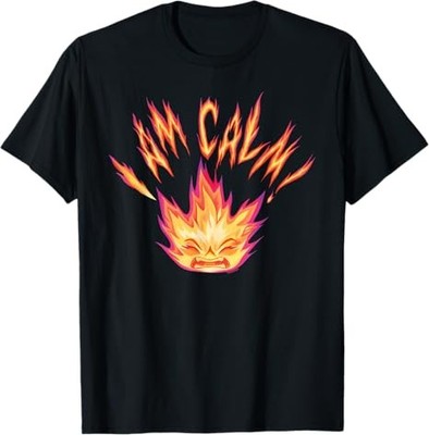 Disney Elemental Ember Lumen I Am Calm! T-Shirt Size S - 5XL Gift For Friends