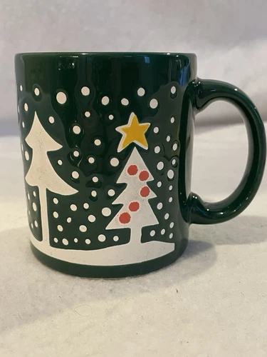 Extremely Rare Green Mug 10 from Christmas Tree Pattern by WAECHTERSBACH