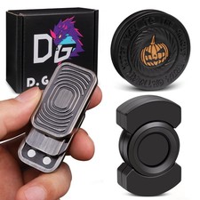 Fidget Toys Adults Set, Metal Fidget Slider, Spinner and Haptic Coin, Decompr...