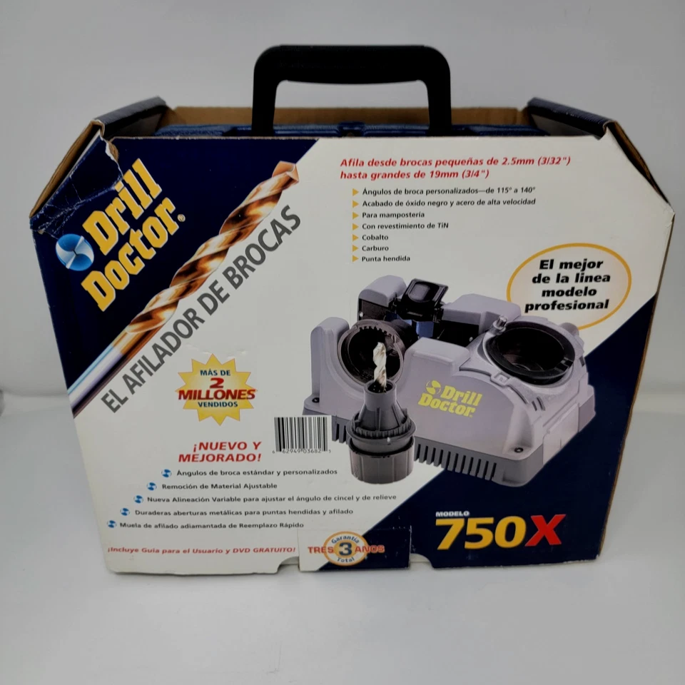 Afilador de brocas eléctrico Drill Doctor DD750X 750X Foto 4 de 4