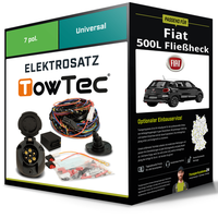 Elektrosatz 7-Pol Universell für Fiat 500L FließHeck 06.2017-Jetzt NEU