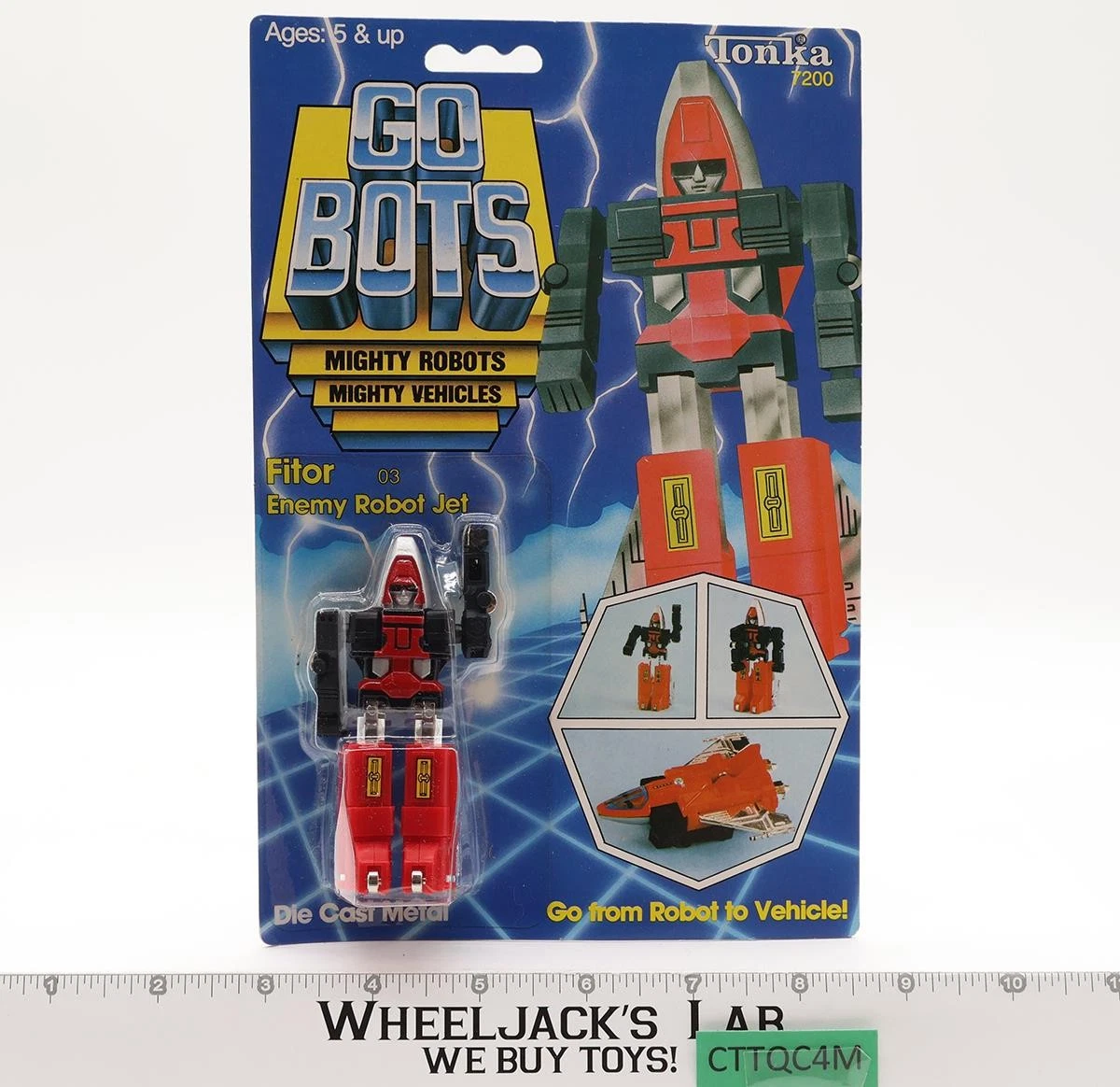 Jouet Bandai Tonka Gobots 1992 - Robo Machines 03 SOS Ambulance, Sons Et Lumières