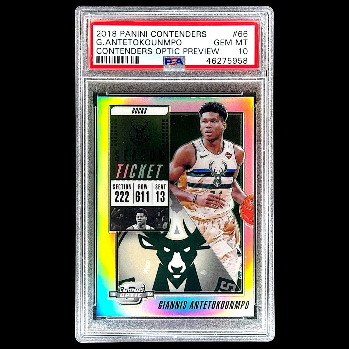 National Basketball Association (NBA) Giannis Antetokounmpo 10