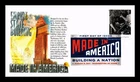 DR JIM STAMPS US COVER MADE IN AMERICA BUILDING A NATION FDC PANDA CACHET
