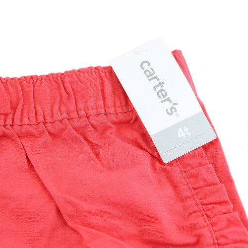 Carter's Girl's 2-Piece Mix & Match Short Set, size 4T, Navy / Coral - Picture 2 of 7