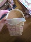 Longaberger Basket American Cancer Society 2001 Hope Liner