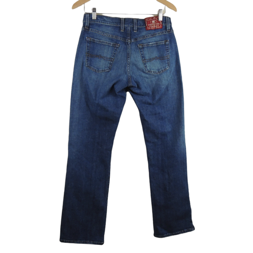 Lucky Brand DUNGAREES by Gene Montesano Boot Cut Denim Jeans Size 28 Classic Fit - Picture 9 of 9