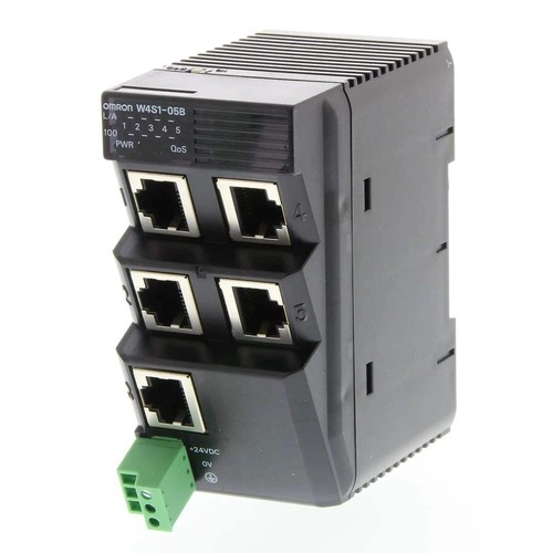 Conmutador Ethernet Omron W4S1 5 puertos RJ45 W4S1-05B - Imagen 7 de 7