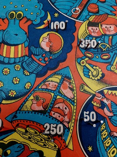 Ancien jeu de bureau soviétique Space Age URSS Mid-Century Space Game - Photo 4/12