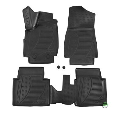 Gummimatten 3D Gummifußmatten Für Lada Niva 2009-2019 TPE 3D