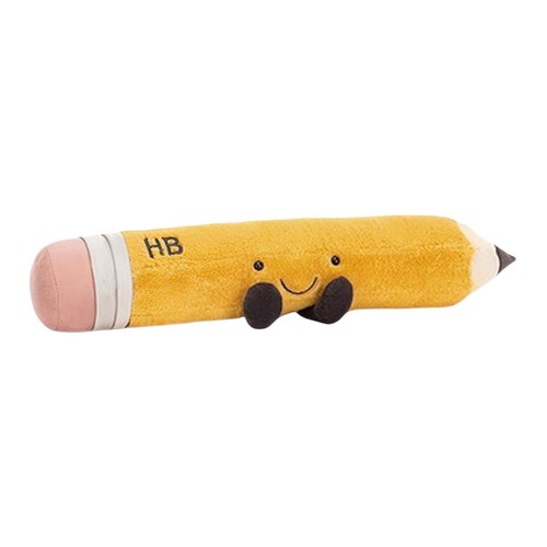 Jellycat Pencil Doll Pillow Cute, Soft and Comfortable Holiday Gift Companion