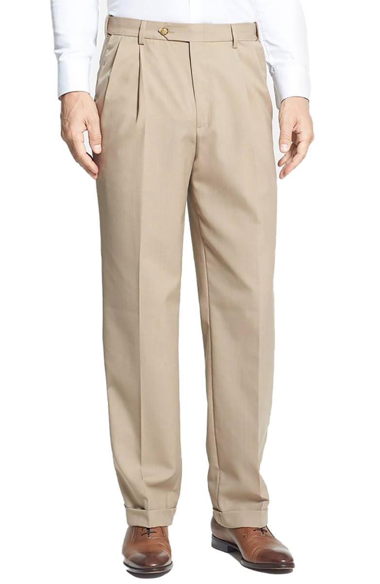 Men Dress Pants Trousers 2024 Straight Slim Fit Suit Pants