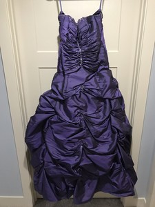 mori lee purple prom dress