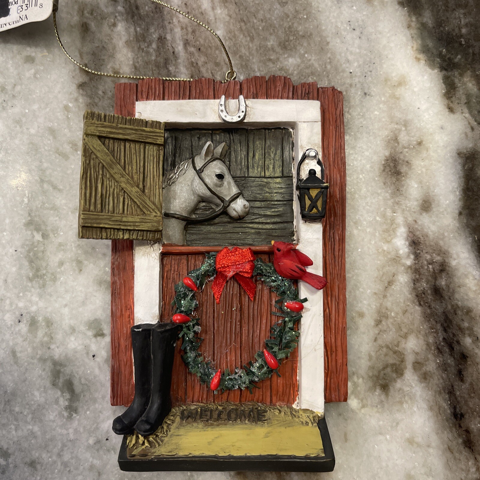 2002 Roman Inc. Paint HORSE Ornament eBay